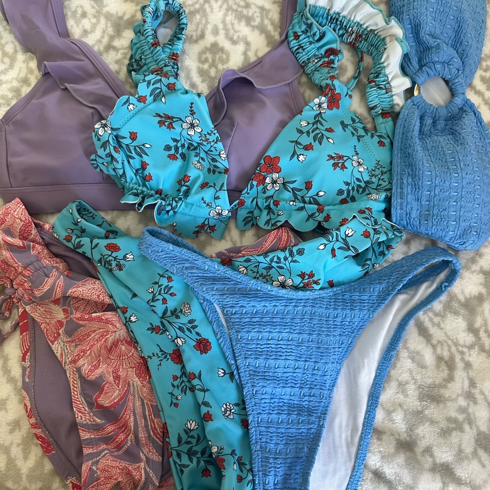 Women’s Bikini Bundle, Set of 3 Bikinis All S!!